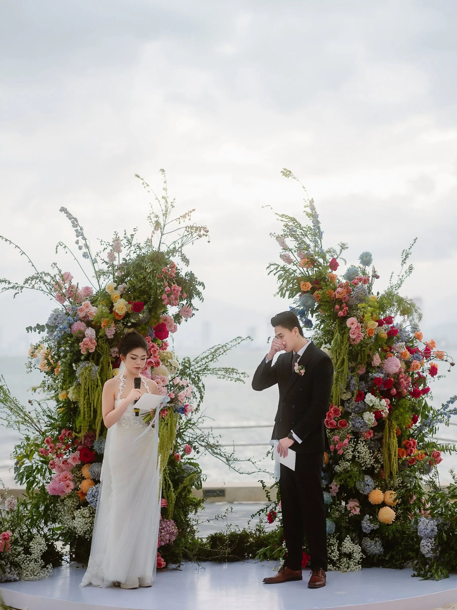 Adrian & Thanh: A Sunset Beach Wedding at BOMA Resort, Nha Trang