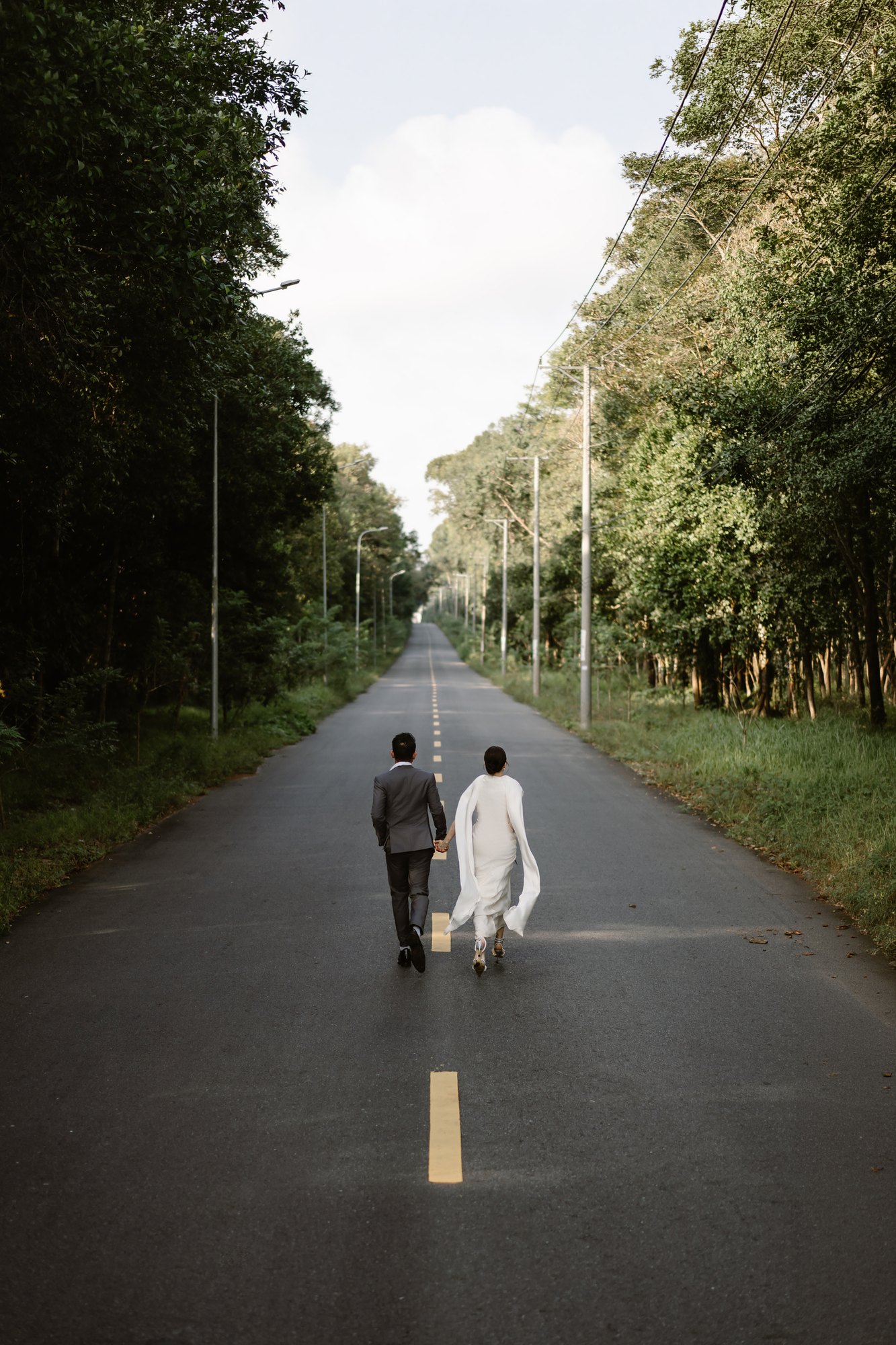 Ho Tram & Vung Tau Pre-Wedding & Engagement Shoot: A Cinematic Forest Near Saigon (Tim & Hai Anh)